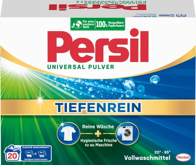persil-universal-pulver-tiefenrein-1-26-kg-20-waschladungen-vollwaschmittelpulve image 1
