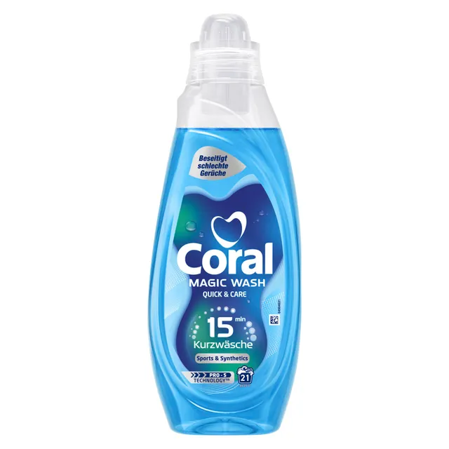 coral-magic-wash-quick-care-fl-ssigwaschmittel-sports-synthetics-21-waschladunge image 1