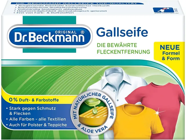 dr-beckmann-gallseifen-st-ck-fleckenentferner-100-g-mit-aloe-vera-ohne-farb-duft image 1