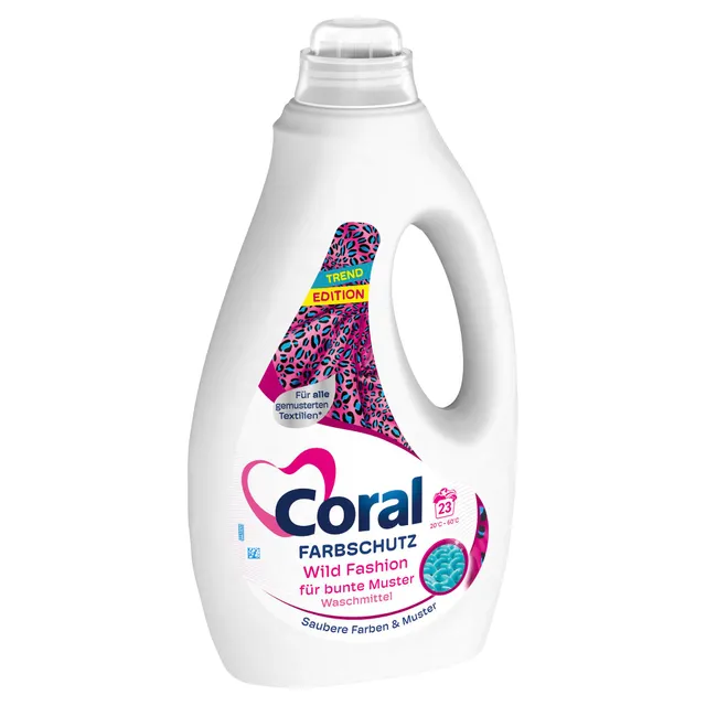 coral-farbschutz-wild-fashion-fl-ssigwaschmittel-23-waschladungen-colorwaschmitt image 1