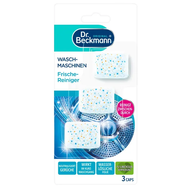 dr-beckmann-waschmaschinen-frischereiniger-3-x-20-g-caps-aktivsauerstoff-geruchs image 1