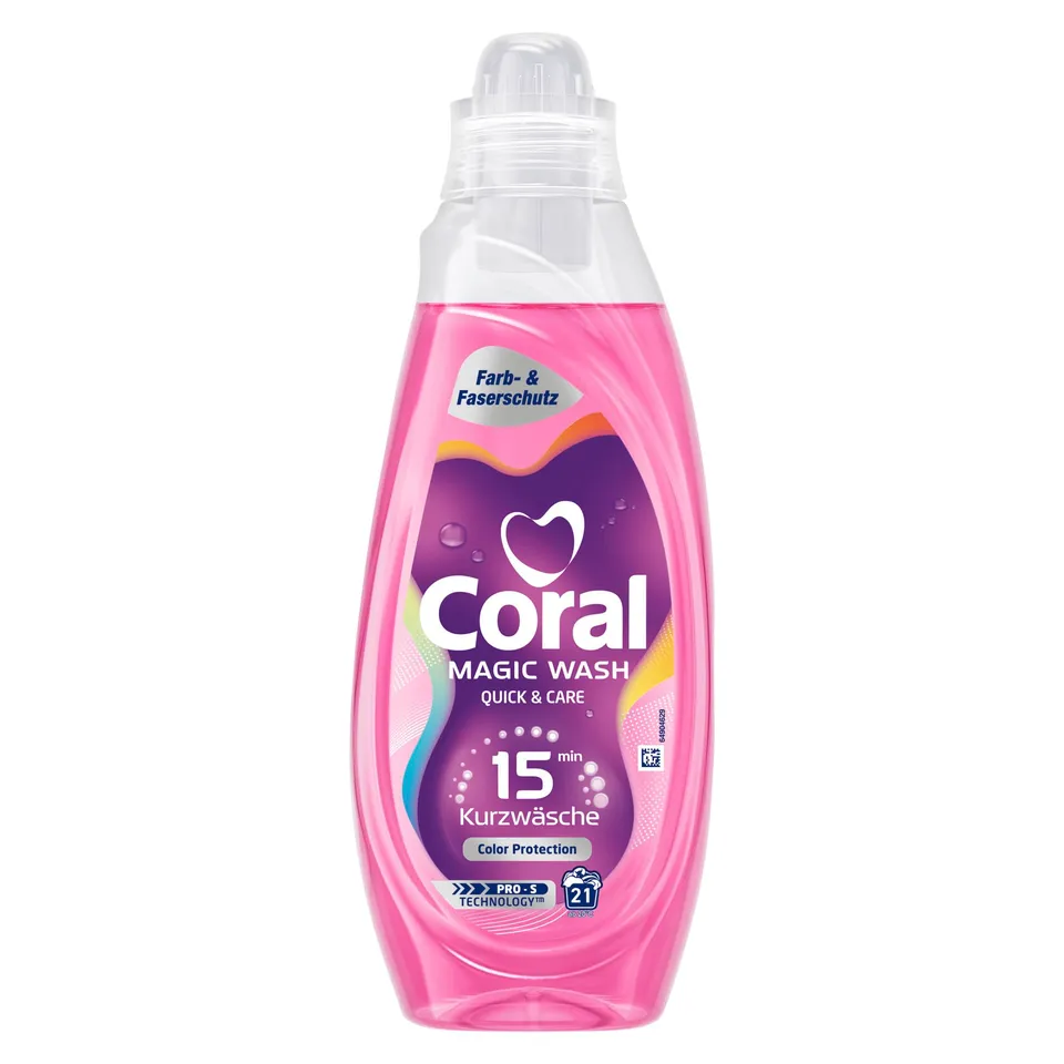 coral-magic-wash-quick-care-color-protection-fl-ssigwaschmittel-21-wl-pro-s-tech image 1