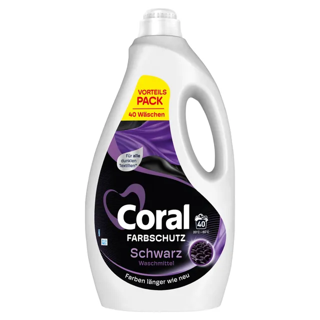 coral-farbschutz-schwarz-waschmittel-black-velvet-liquid-40-waschladungen-fl-ssi image 1