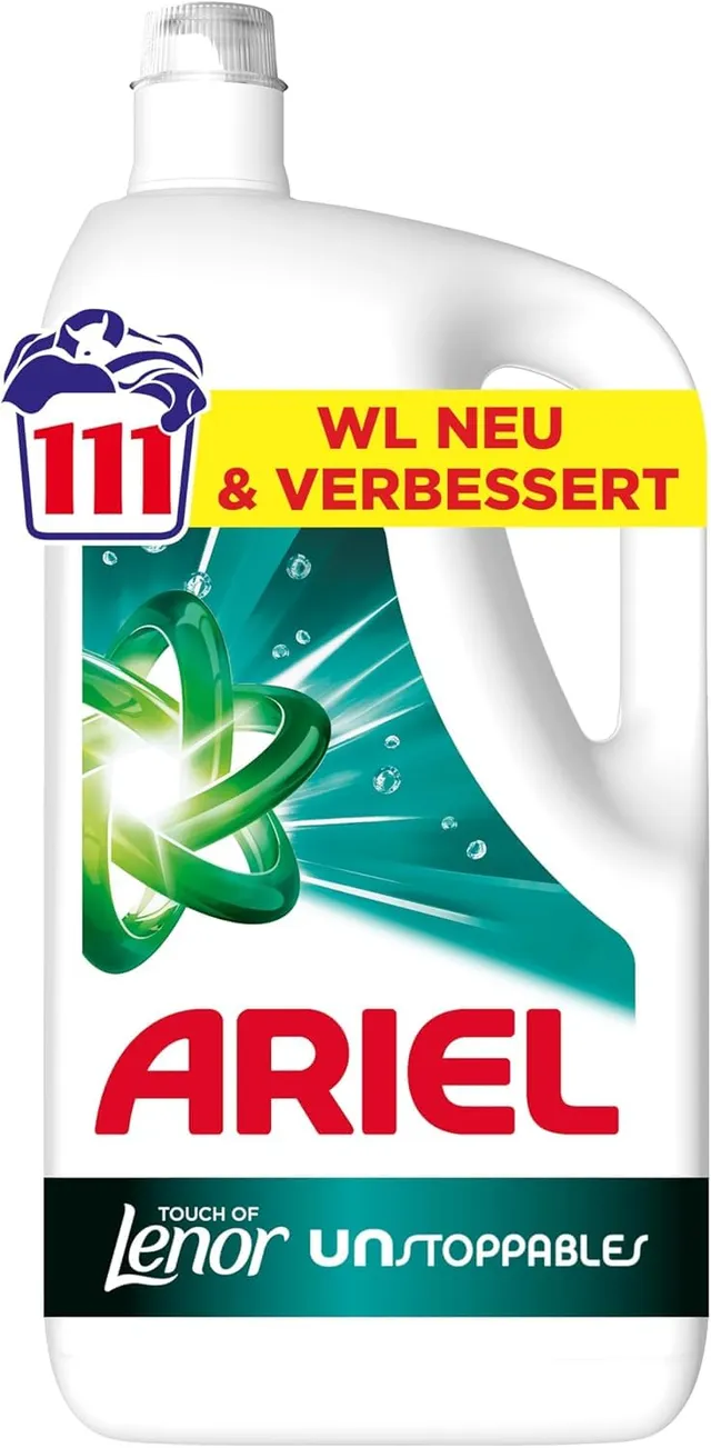 ariel-universal-touch-of-lenor-unstoppables-fl-ssigwaschmittel-111-w-schen-tiefe image 1