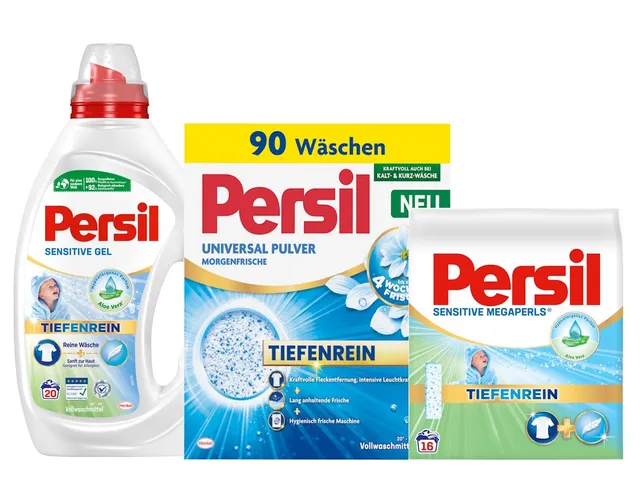 persil-universal-pulver-morgenfrische-90-wl-4-95-kg-megaperls-sensitive-16-wl-kr image 1