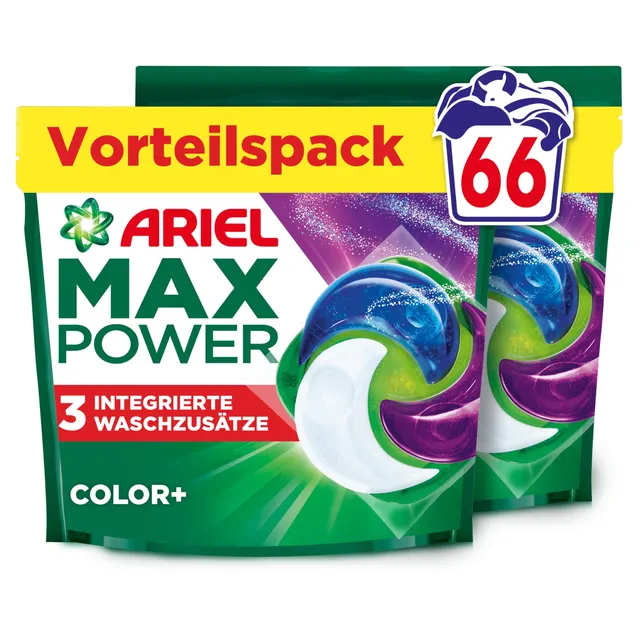 ariel-max-power-pods-color-fl-ssigwaschmittel-kapseln-66-w-schen-mit-3-integrier image 1