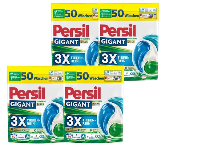 persil-gigant-discs-universal-4er-set-vollwaschmittel-discs-mit-3x-tiefenrein-fo image 1