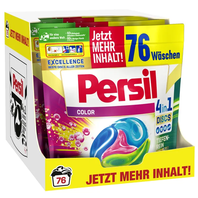 persil-color-4in1-discs-304-waschladungen-4-x-76-wl-colorwaschmittel-discs-mit-t image 1