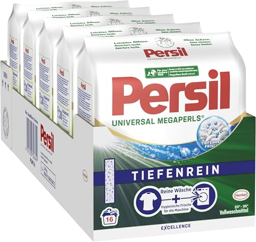 persil-universal-megaperls-vollwaschmittel-pulver-5-x-16-waschladungen-tiefenrei image 8
