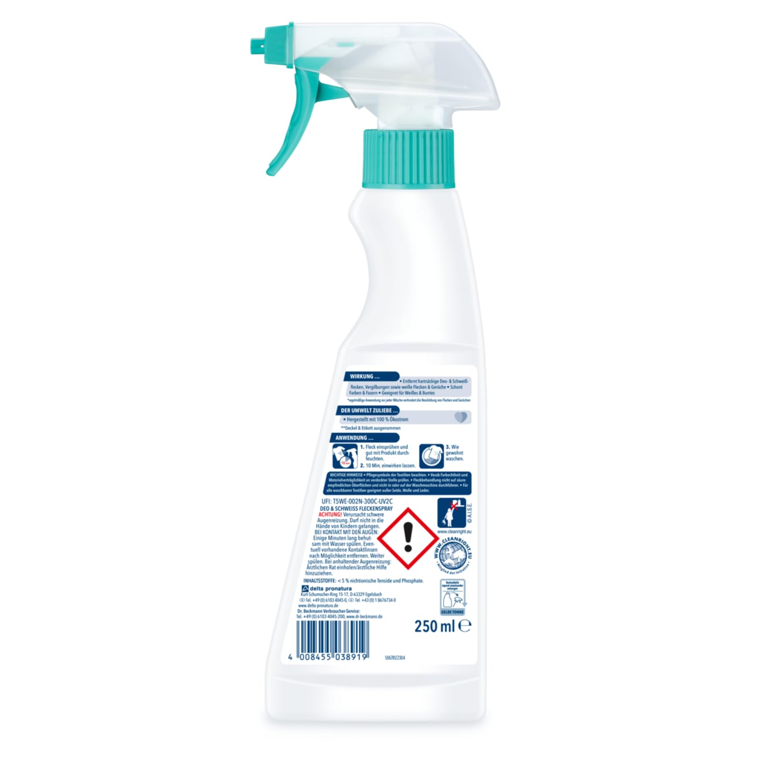 dr-beckmann-fleckenspray-deo-schwei-250-ml-spezial-spray-gegen-deo-r-nder-schwei image 2