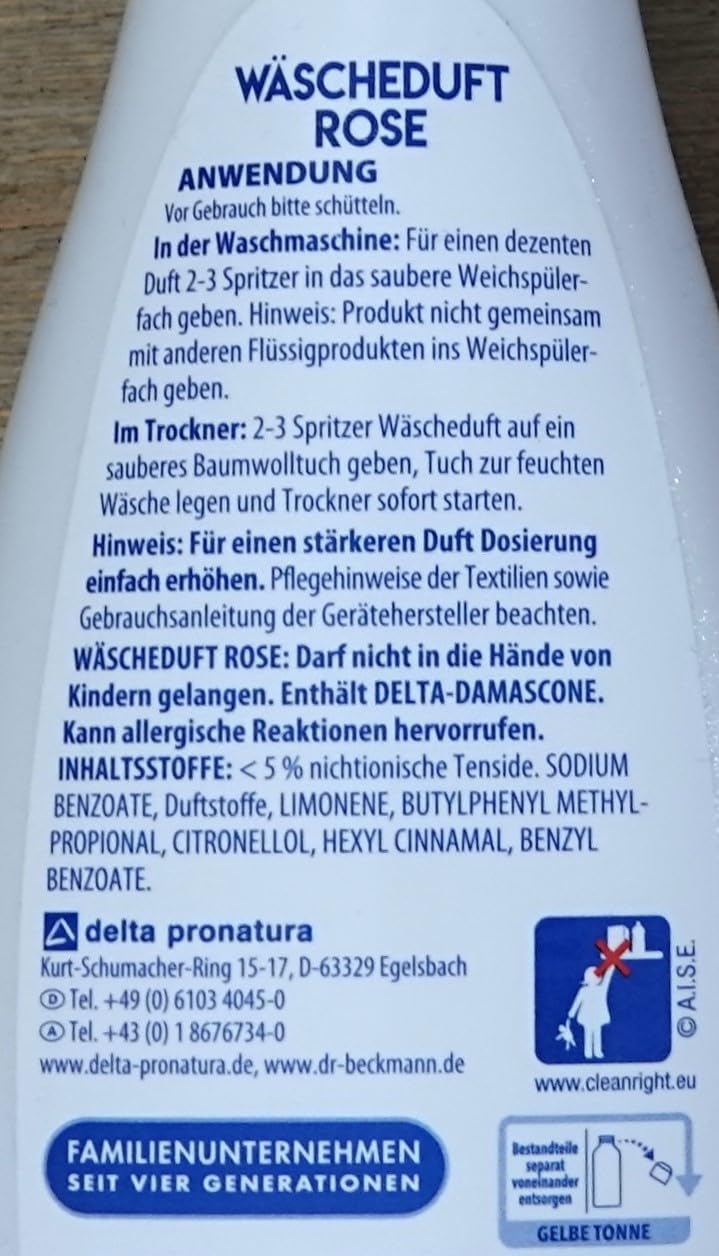 Sehr gut, Dosierung beachten