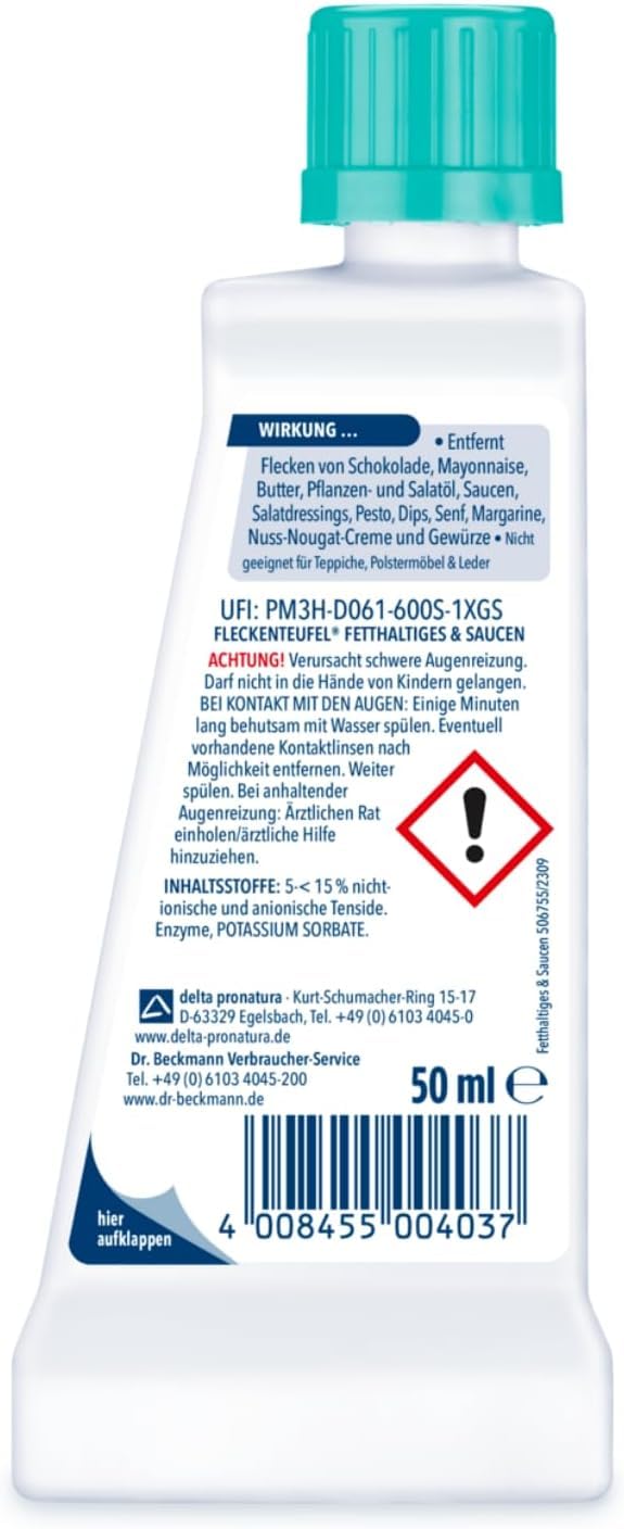 dr-beckmann-fleckenteufel-fett-saucen-50-ml-spezial-fleckentferner-mit-fettl-sen image 2