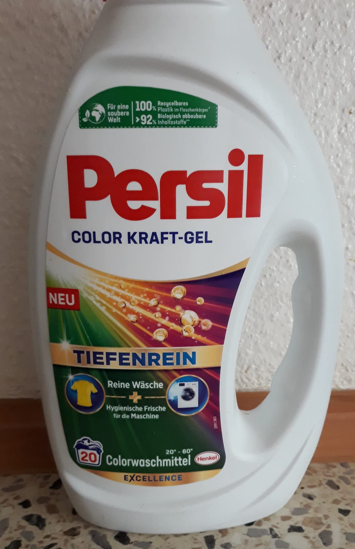 Ein Flaschendeckel war defekt