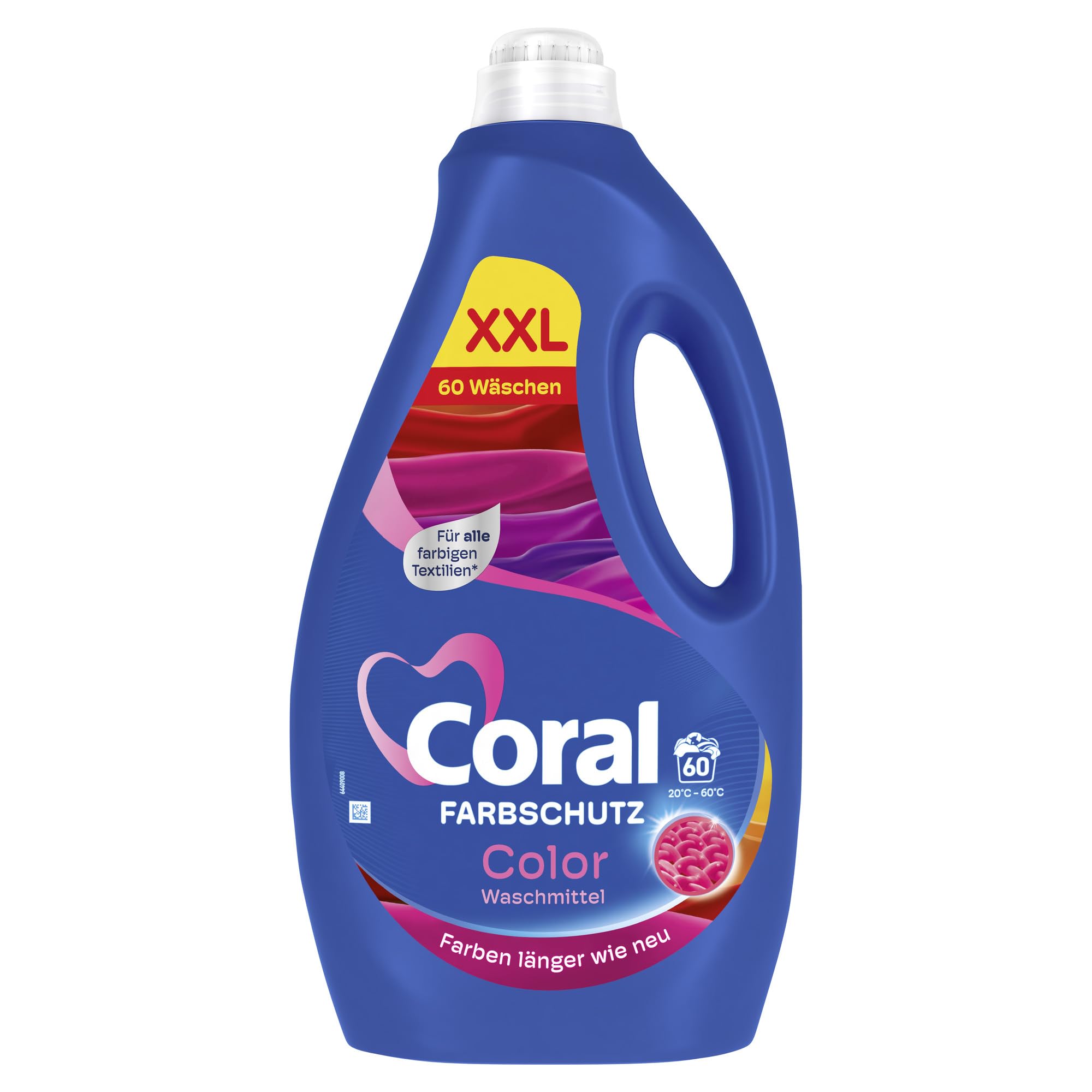 coral-farbschutz-color-waschmittel-xxl-60-wl-fl-ssigwaschmittel-f-r-strahlende-f image 1