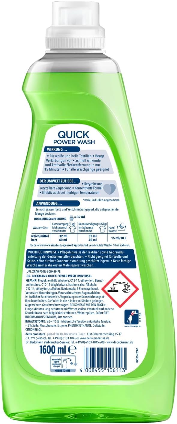 dr-beckmann-quick-power-wash-universal-fl-ssigwaschmittel-800-ml-f-r-ca-25-wasch image 3