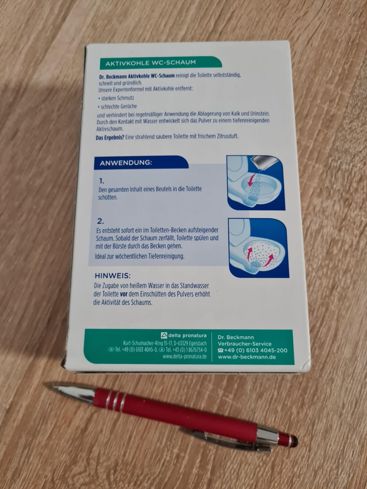 Gründliche Reinigung