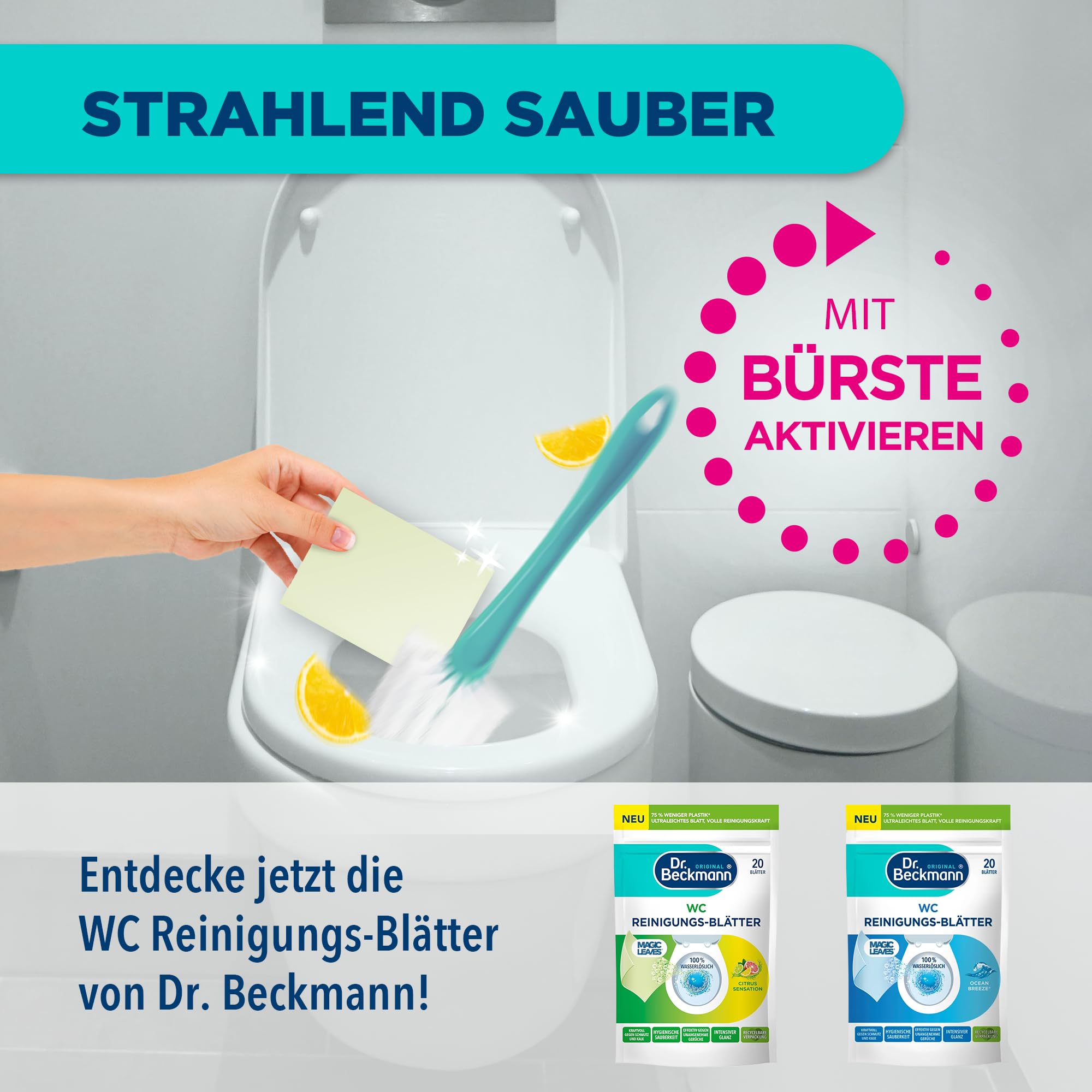 dr-beckmann-wc-reinigungs-bl-tter-citrus-20-bl-tter-wasserl-slich-einzeln-dosier image 7