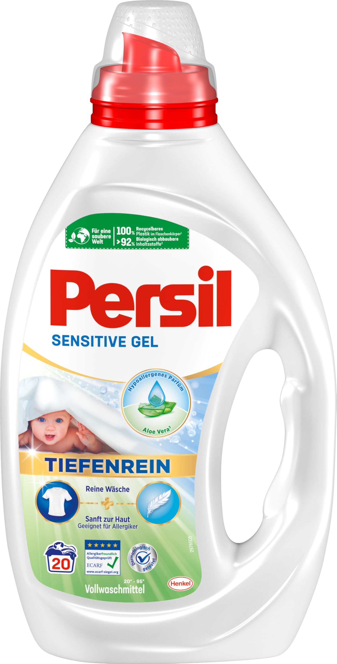 persil-sensitive-gel-fl-ssigwaschmittel-20-waschladungen-hypoallergene-formel-mi image 2