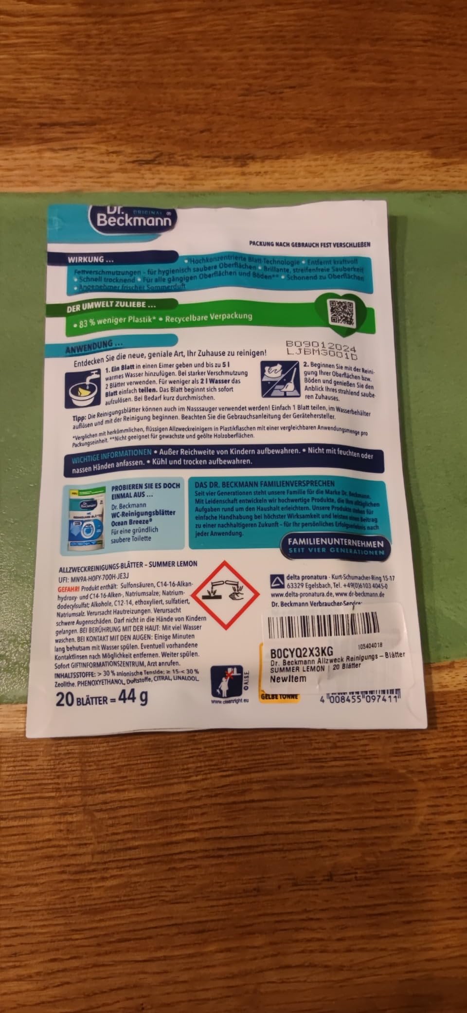 Nette Idee, Durchschnittswirkung