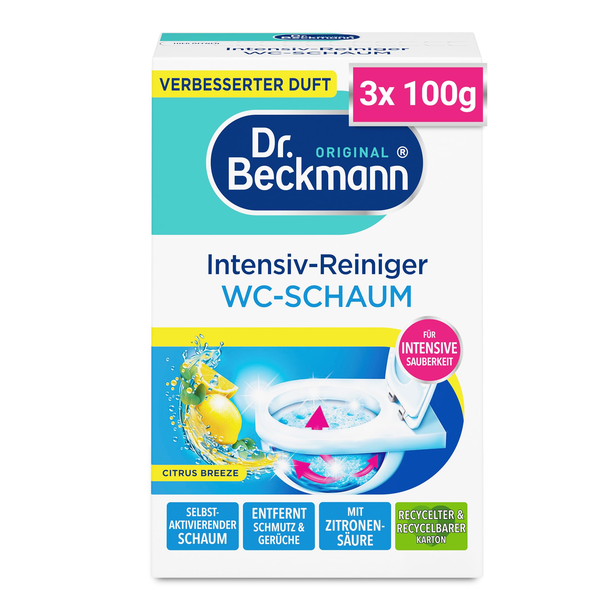 dr-beckmann-intensiv-reiniger-wc-schaum-citrus-3-x-100-g-aktivschaum-pulver-zur- image 1