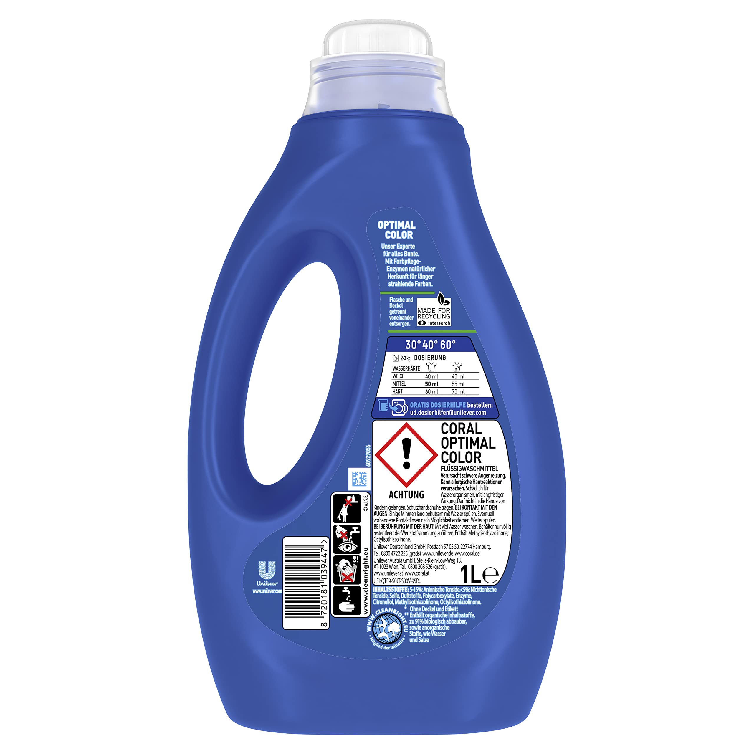 coral-optimal-color-fl-ssigwaschmittel-6-x-1-l-sparpack-6-x-20-wl-120-waschladun image 7