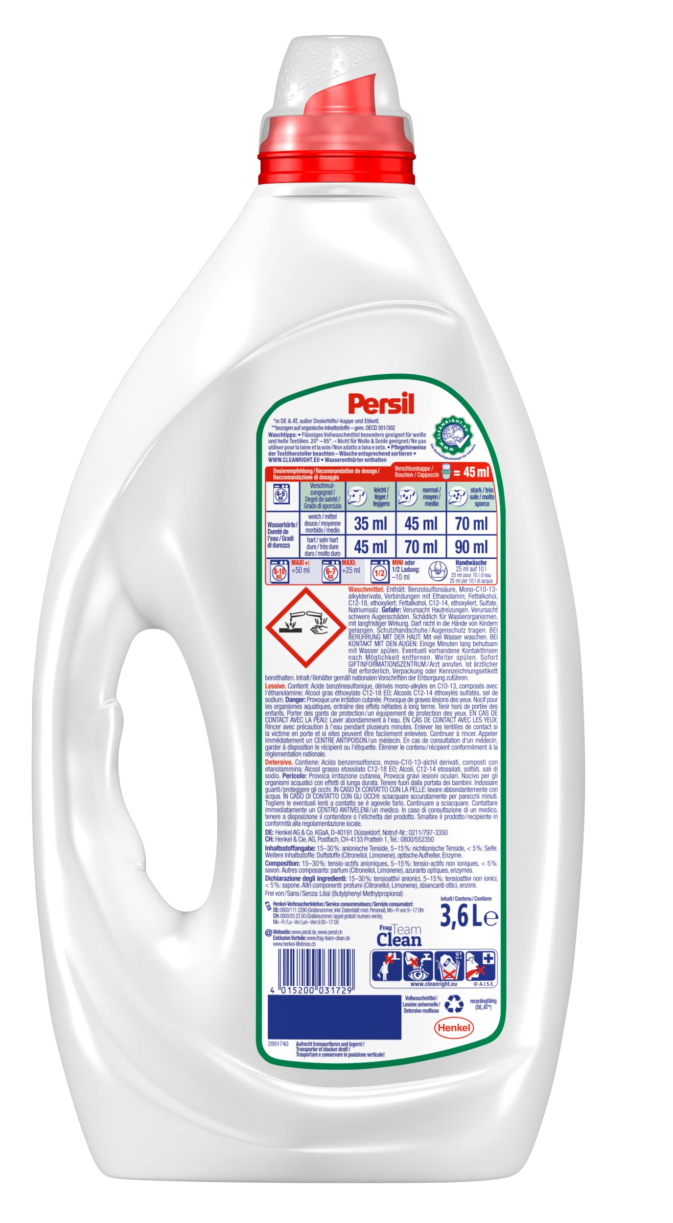 persil-universal-kraft-gel-fl-ssigwaschmittel-2-x-80-waschladungen-mit-tiefenrei image 2