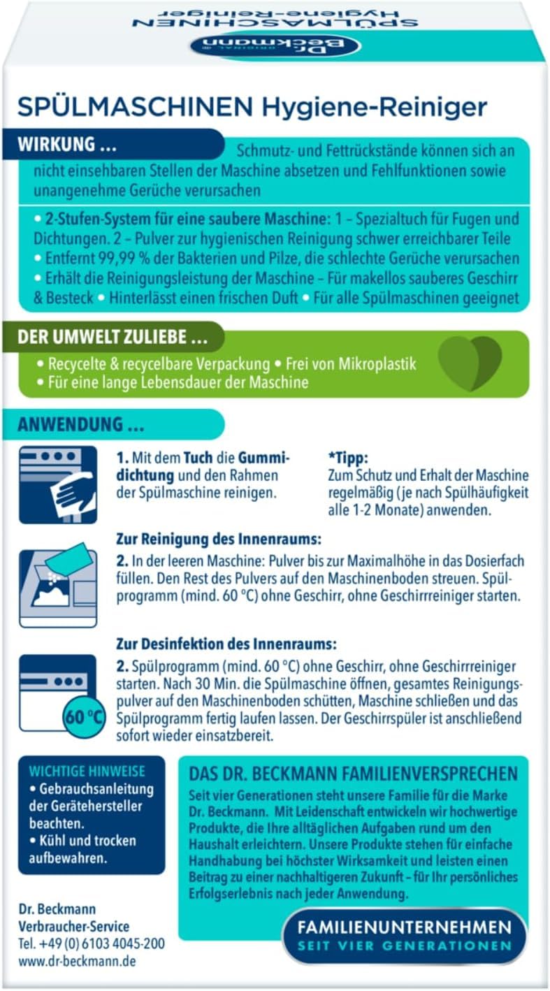 dr-beckmann-sp-lmaschinen-hygiene-reiniger-75-g-pulver-inkl-reinigungstuch-gegen image 2