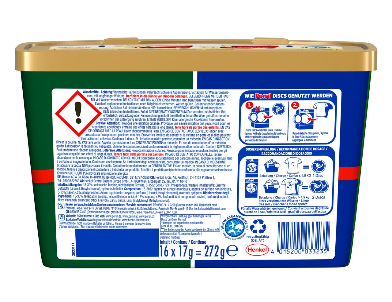 persil-tiefenrein-4in1-discs-universal-waschmittel-8-x-16-waschladungen-vollwasc image 2