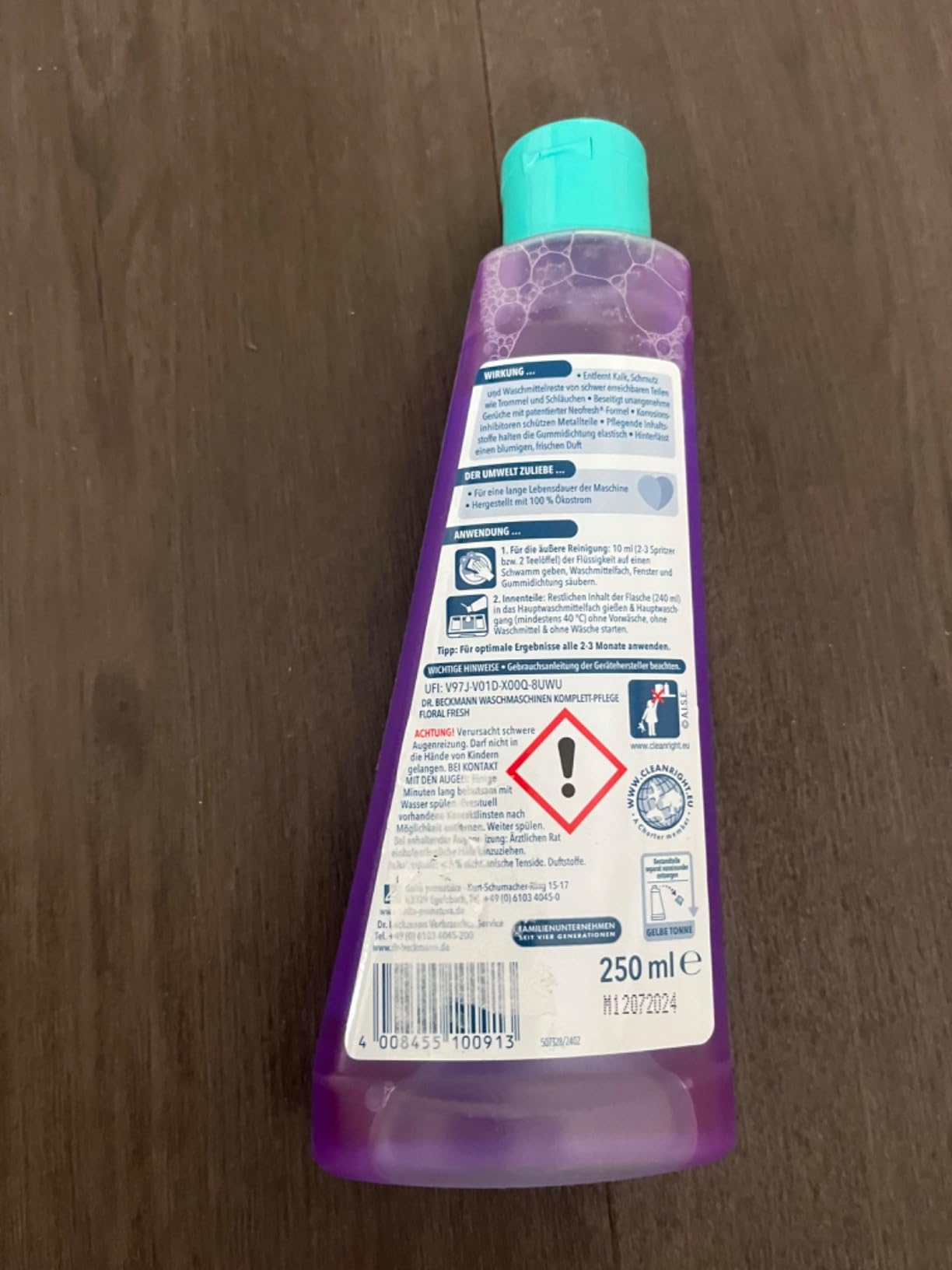 Beste Maschinenpflege