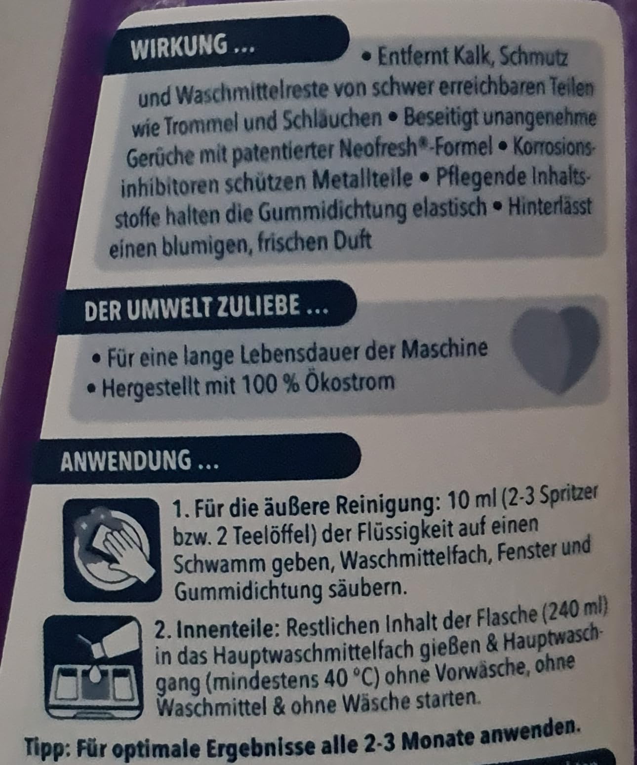 Pflicht für jede Waschküche