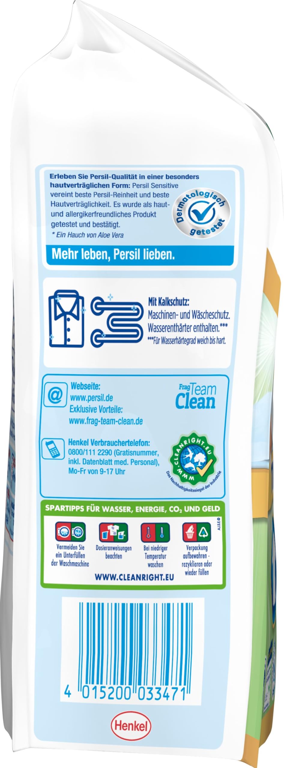 persil-sensitive-megaperls-waschmittel-pulver-5-x-16-waschladungen-hypoallergene image 4