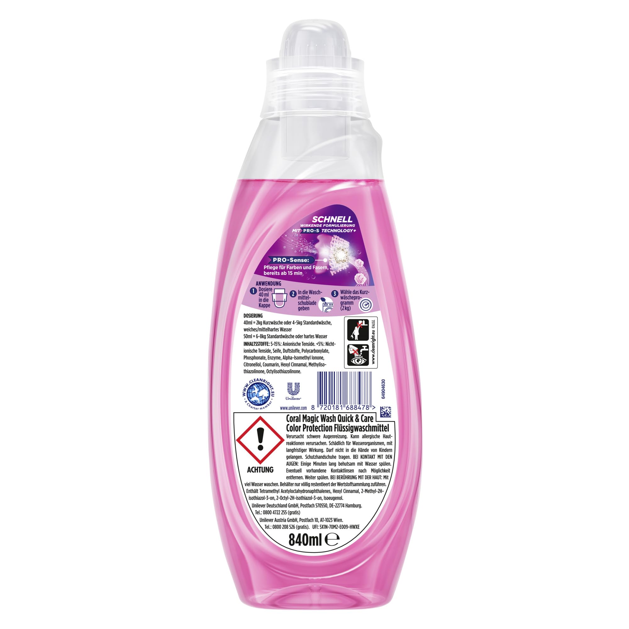 coral-magic-wash-quick-care-color-protection-fl-ssigwaschmittel-21-wl-pro-s-tech image 3