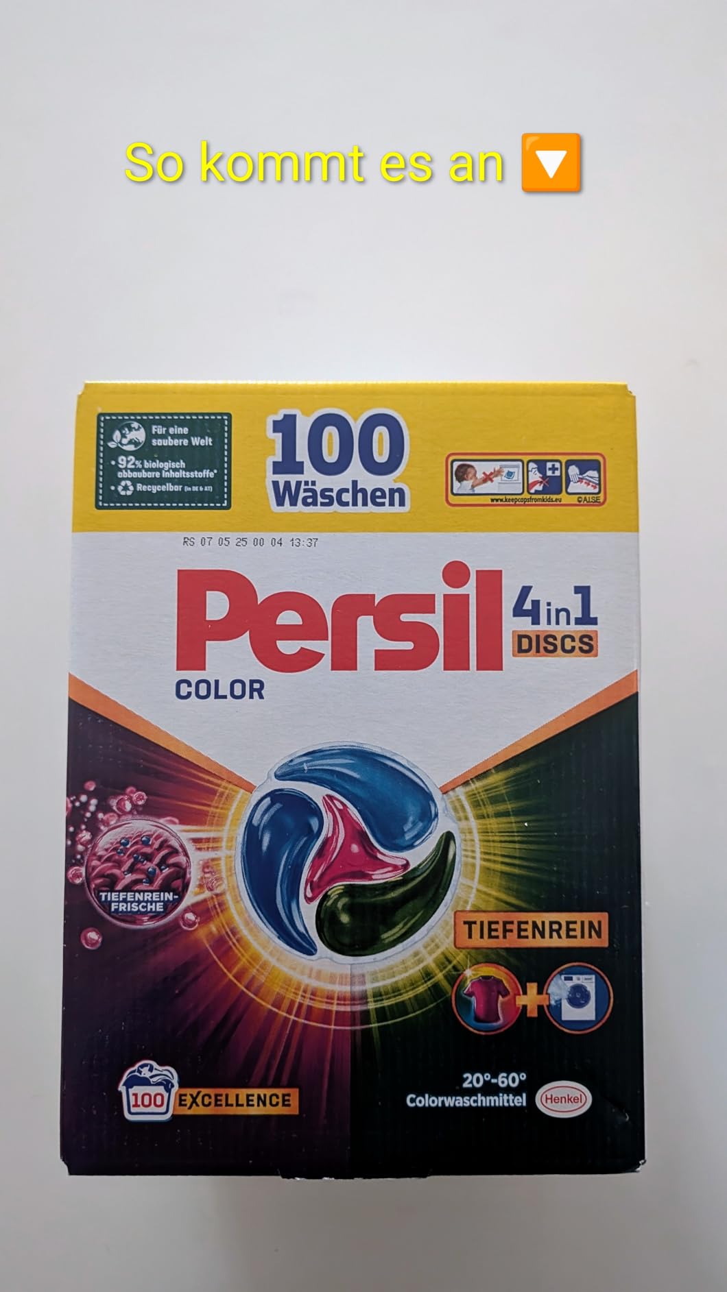 Frischer Duft, gute Reinigung