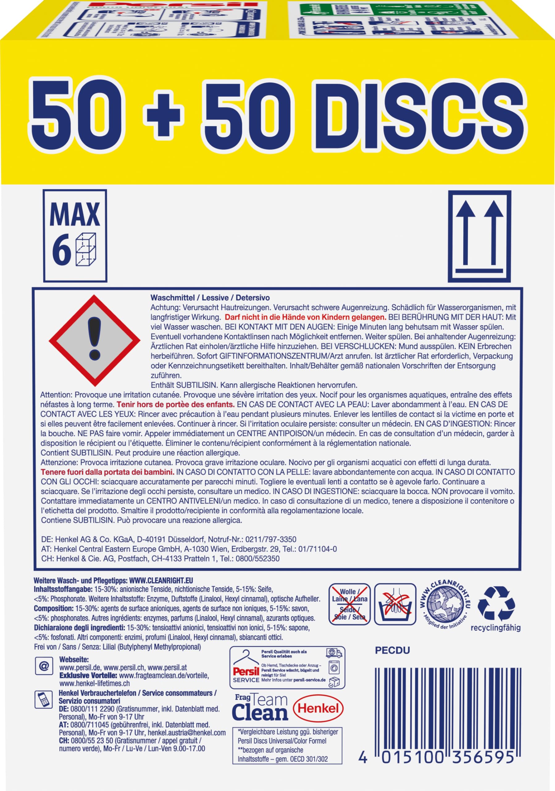 persil-universal-4in1-discs-100-waschladungen-vollwaschmittel-discs-mit-tiefenre image 3