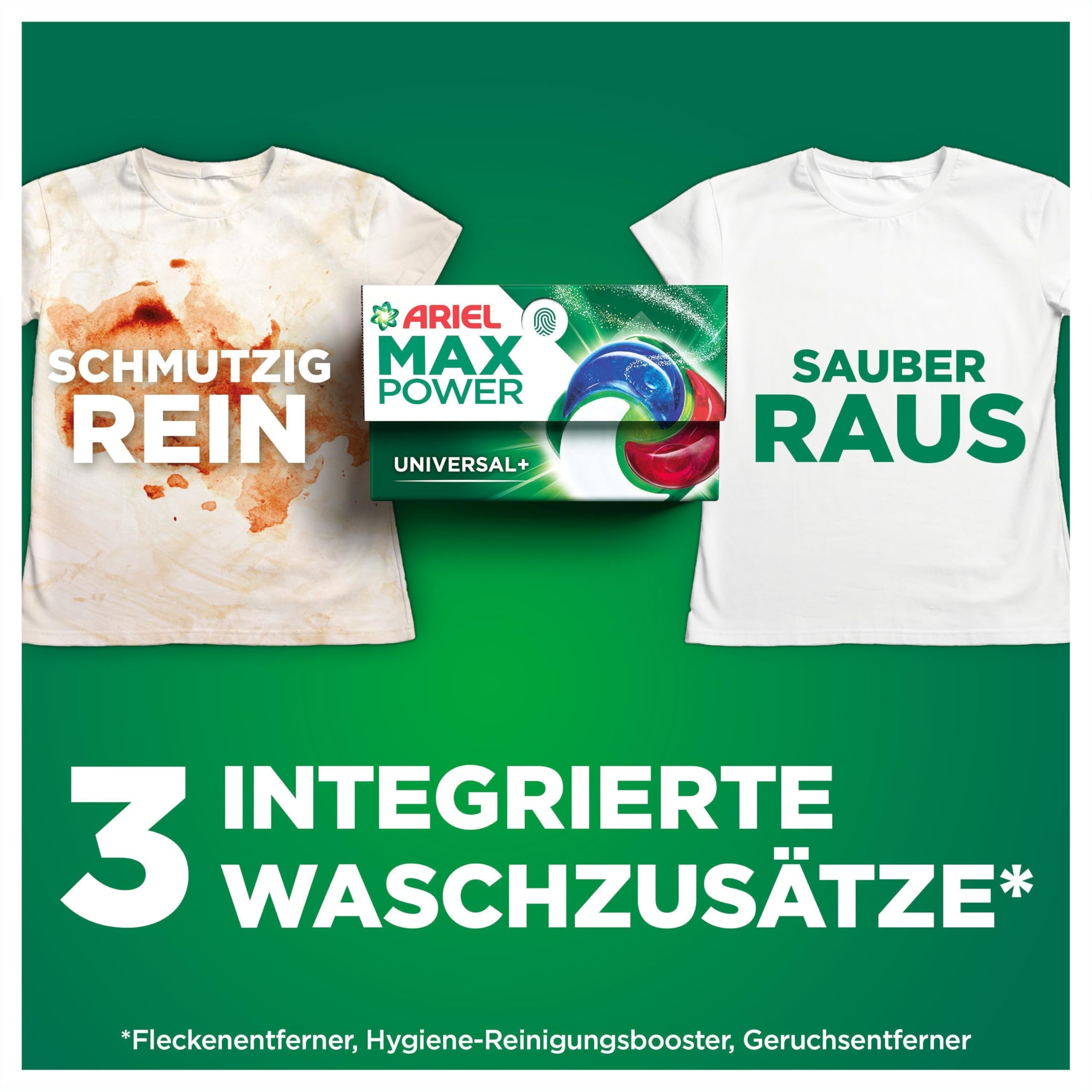 ariel-max-power-pods-universal-waschmittelkapseln-66-w-schen-3-in-1-kapseln-mit- image 2