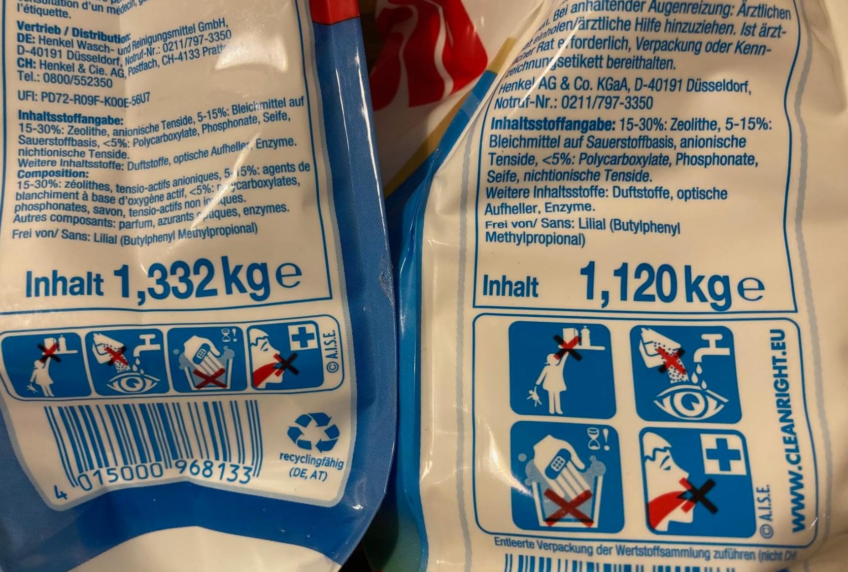 Endlich ein Waschmittel, das meiner Haut nichts ausmacht