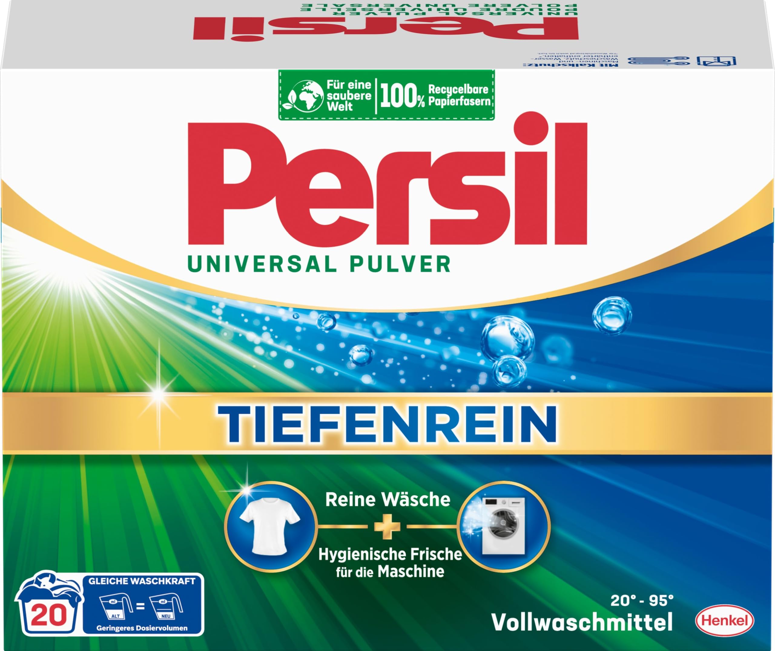 persil-universal-pulver-tiefenrein-1-26-kg-20-waschladungen-vollwaschmittelpulve image 1