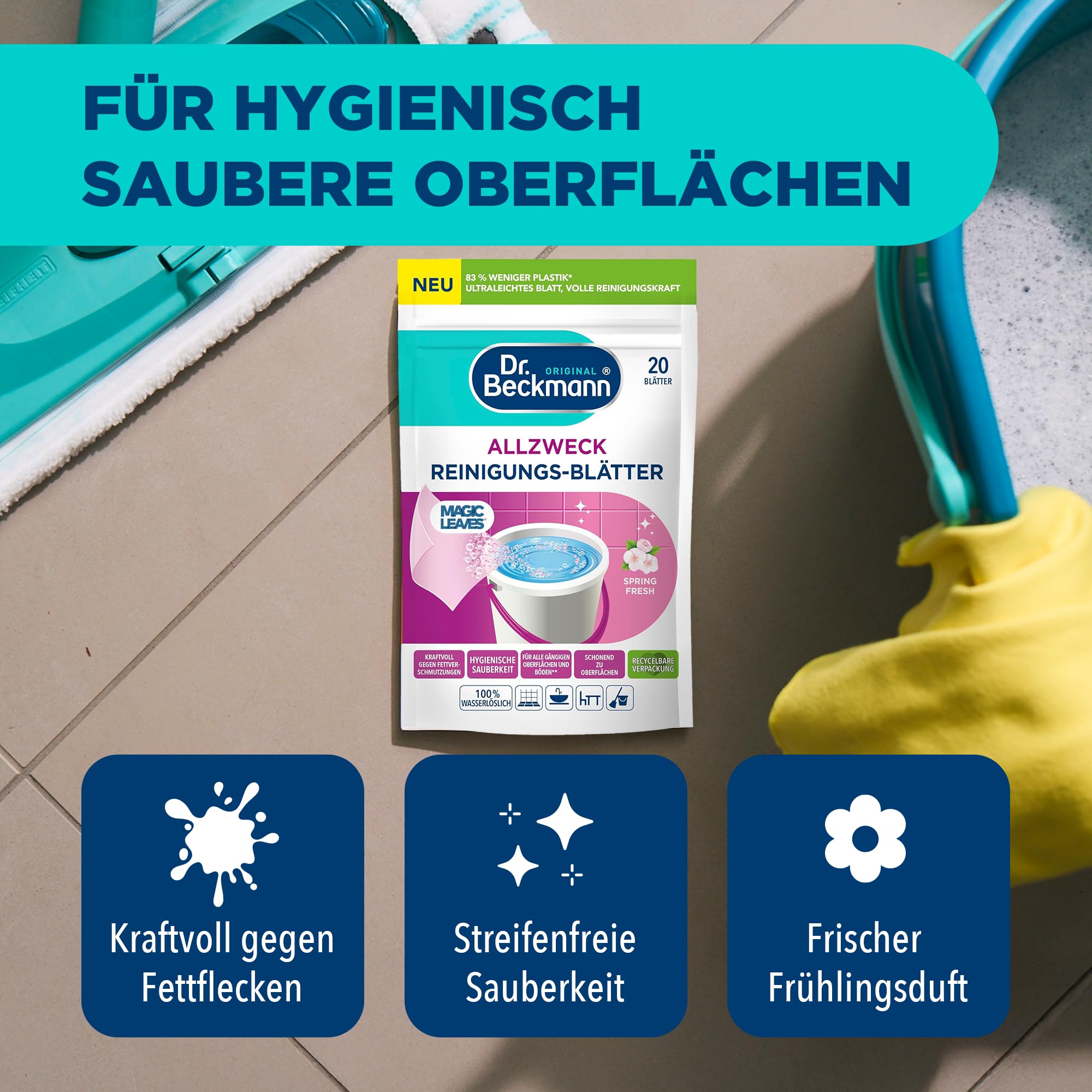 dr-beckmann-allzweck-reinigungs-bl-tter-spring-fresh-20-stk-vordosierte-wasserl- image 6