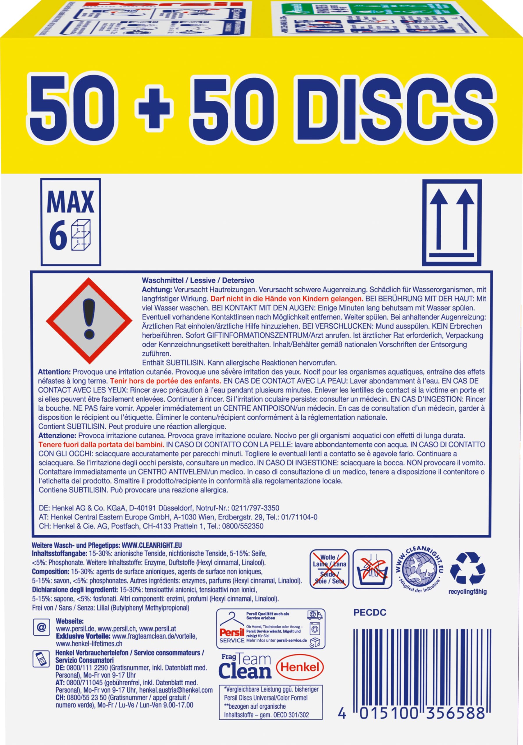 persil-color-4in1-discs-100-waschladungen-colorwaschmittel-discs-mit-tiefenrein- image 3